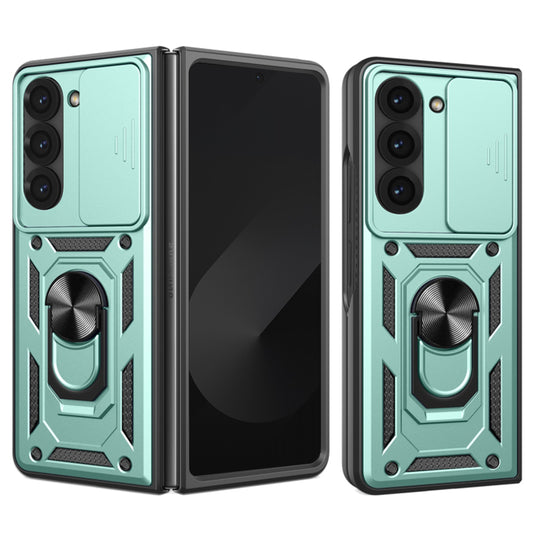 Custodia per Samsung Galaxy Z Fold6 F956, Techsuit, CamShield, Verde
