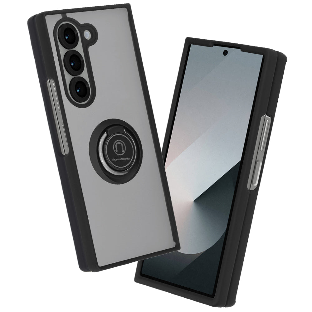 Custodia per Samsung Galaxy Z Fold6 F956, Techsuit, Glinth, Nera