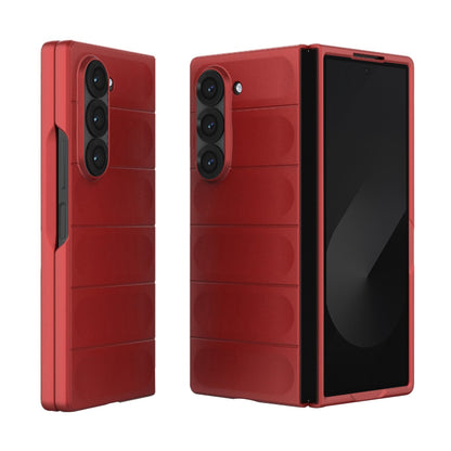 Custodia per Samsung Galaxy Z Fold6 F956, Techsuit, Magic Shield, Rossa