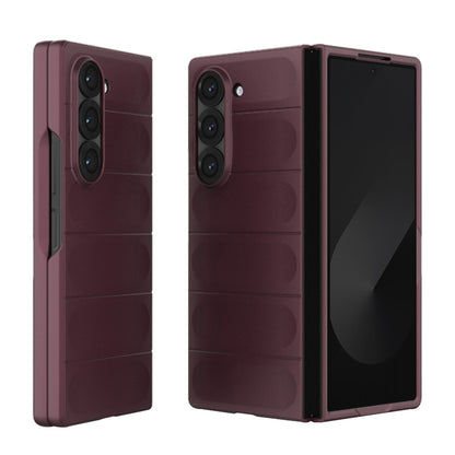 Custodia per Samsung Galaxy Z Fold6 F956, Techsuit, Magic Shield, Vinaccia