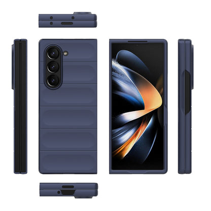 Custodia per Samsung Galaxy Z Fold6 F956, Techsuit, Magic Shield, Vinaccia