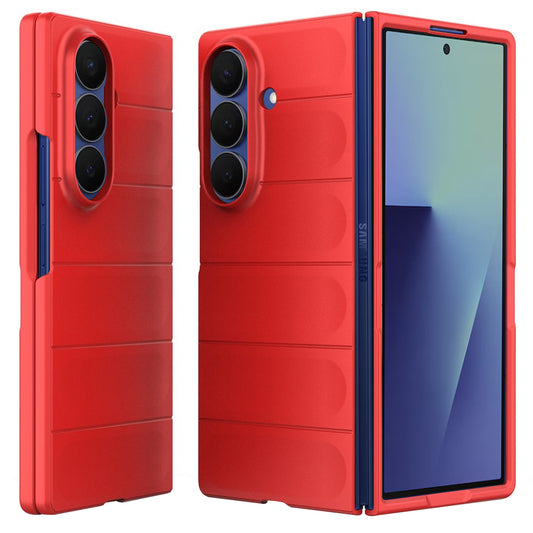 Custodia per Samsung Galaxy Z Fold7 F966, Techsuit, Magic Shield, Rossa
