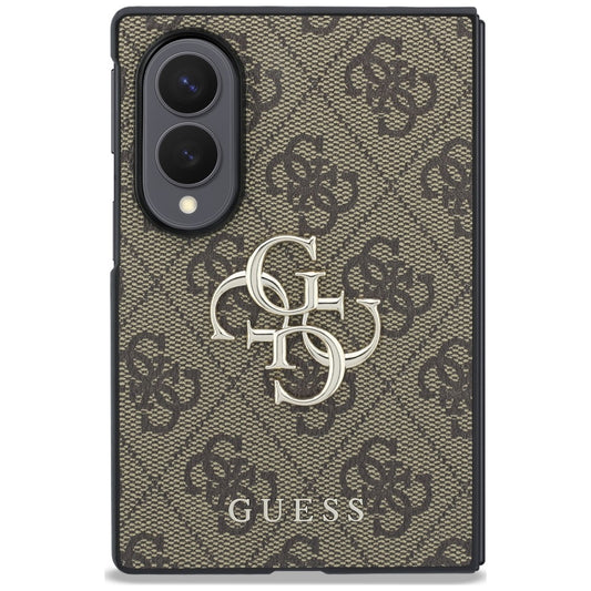 Custodia per Samsung Galaxy Z Fold8 F971, Guess, 4G Big Logo, Marrone
