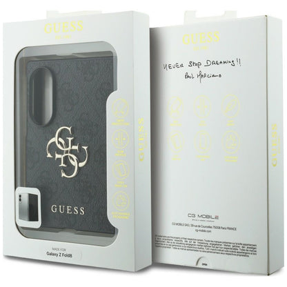 Custodia per Samsung Galaxy Z Fold8 F971, Guess, 4G Big Logo, Nera