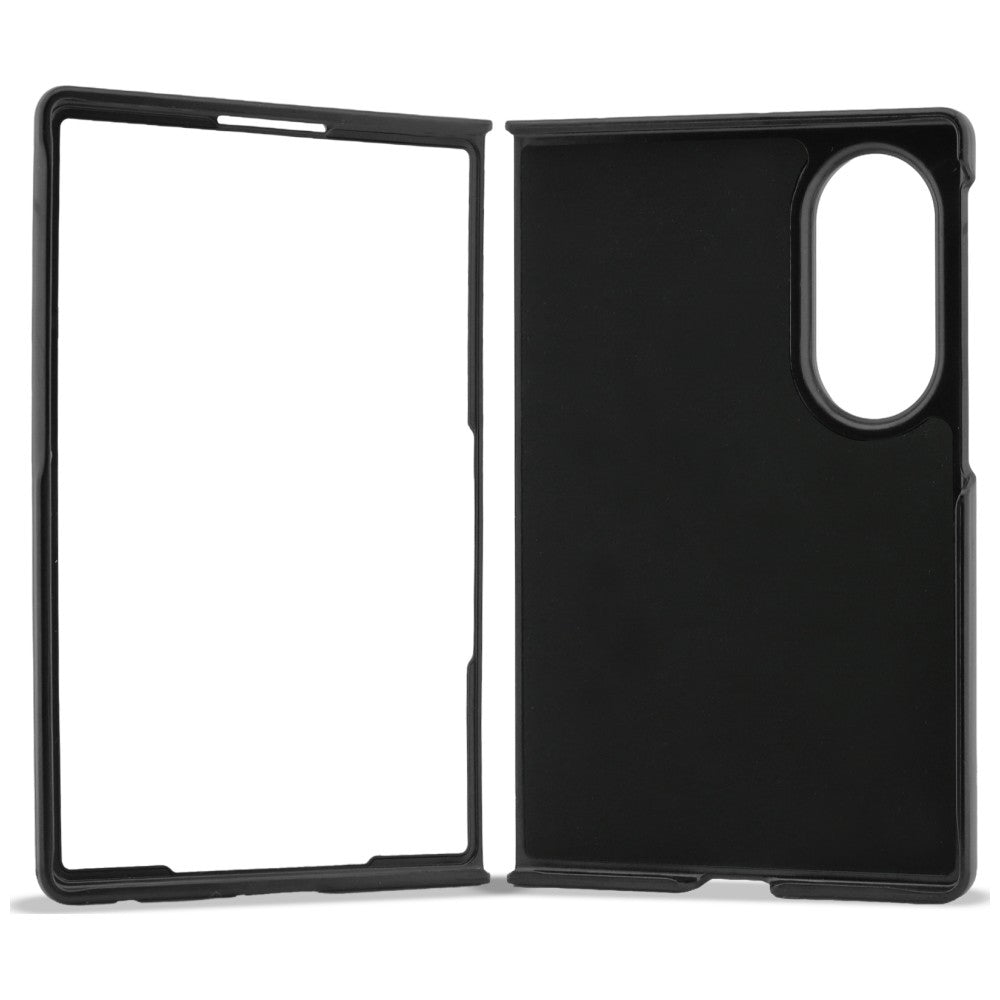 Custodia per Samsung Galaxy Z Fold8 F971, Karl Lagerfeld, Saffiano Karl & Choupette Spilla Metallica, Nera