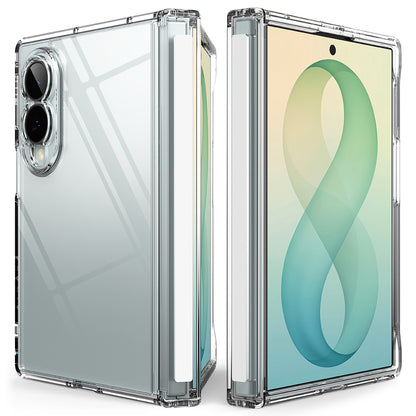 Custodia per Samsung Galaxy Z Fold8 F971, Ringke, Fusion Flap, Trasparente