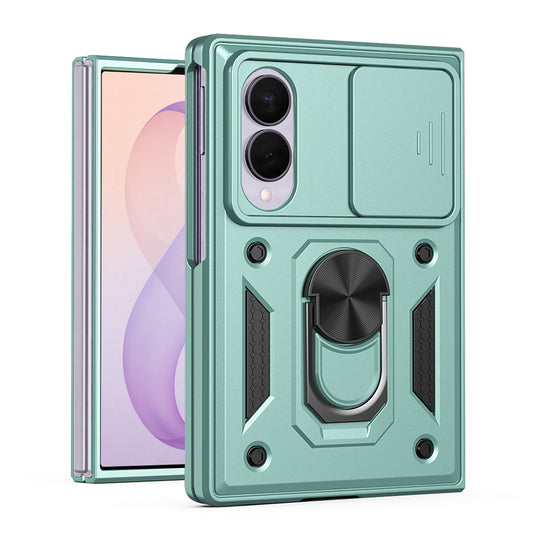 Custodia per Samsung Galaxy Z Fold8 F971, Techsuit, CamShield, Verde