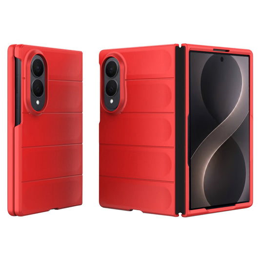 Custodia per Samsung Galaxy Z Fold8 F976, Techsuit, Magic Shield, Rossa