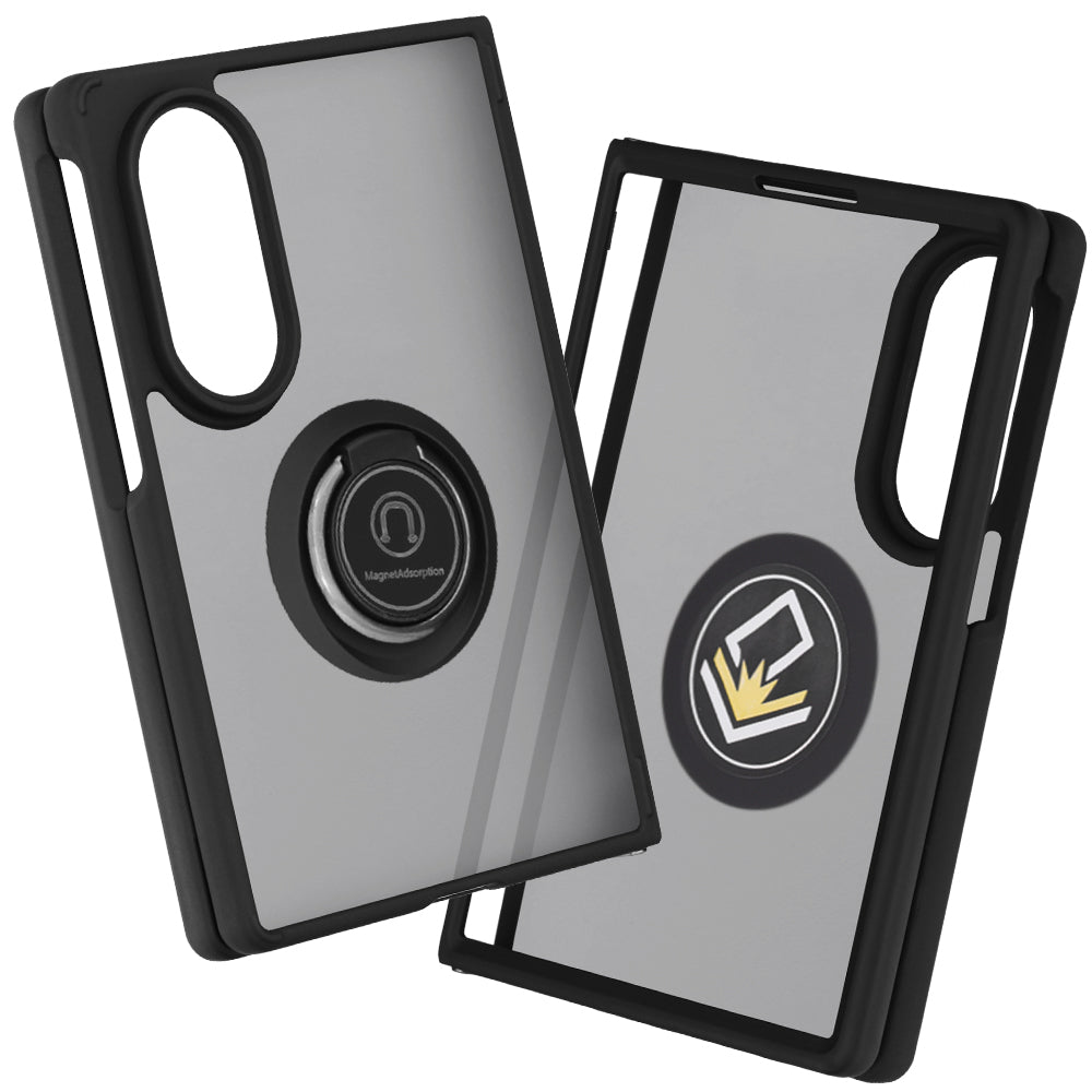 Custodia per Samsung Galaxy Z Fold8 F976, Techsuit, Glinth, Nera