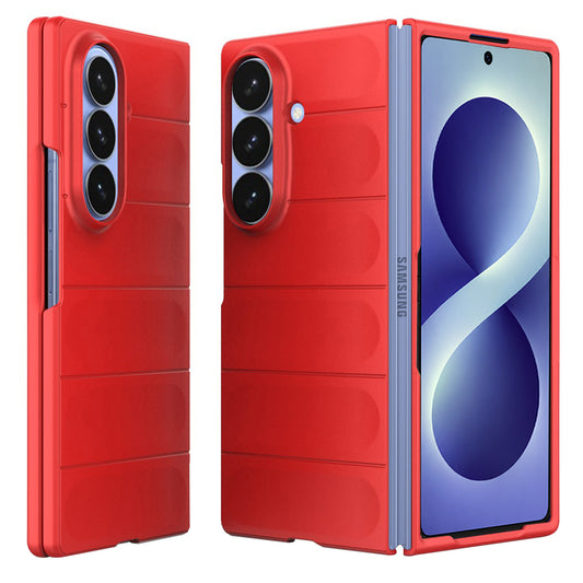 Custodia per Samsung Galaxy Z Fold8 Ultra F971, Techsuit, Magic Shield, Rossa