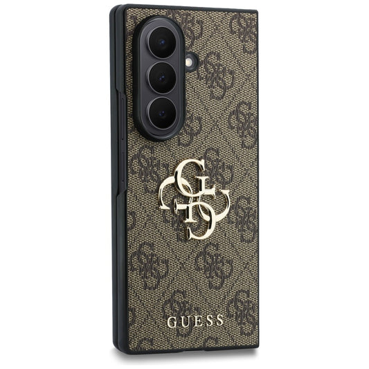 Custodia per Samsung Galaxy Z Fold8 Ultra F976, Guess, 4G Big Logo, Marrone