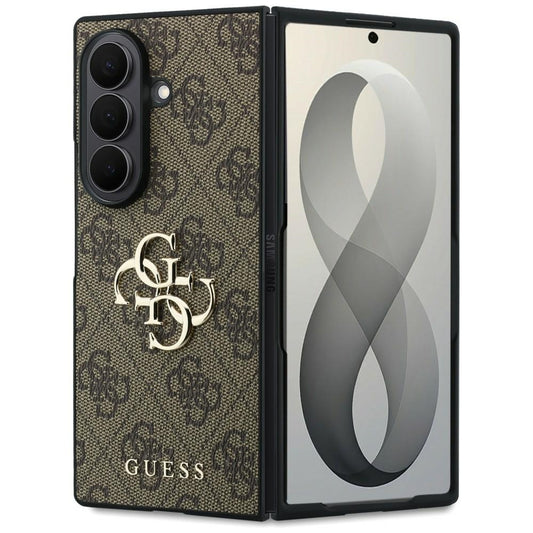 Custodia per Samsung Galaxy Z Fold8 Ultra F976, Guess, 4G Big Logo, Marrone
