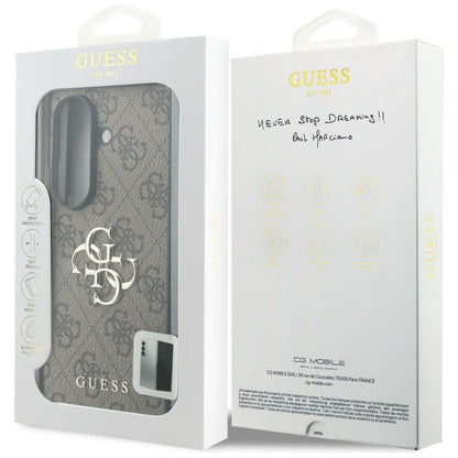 Custodia per Samsung Galaxy Z Fold8 Ultra F976, Guess, 4G Big Logo, Marrone