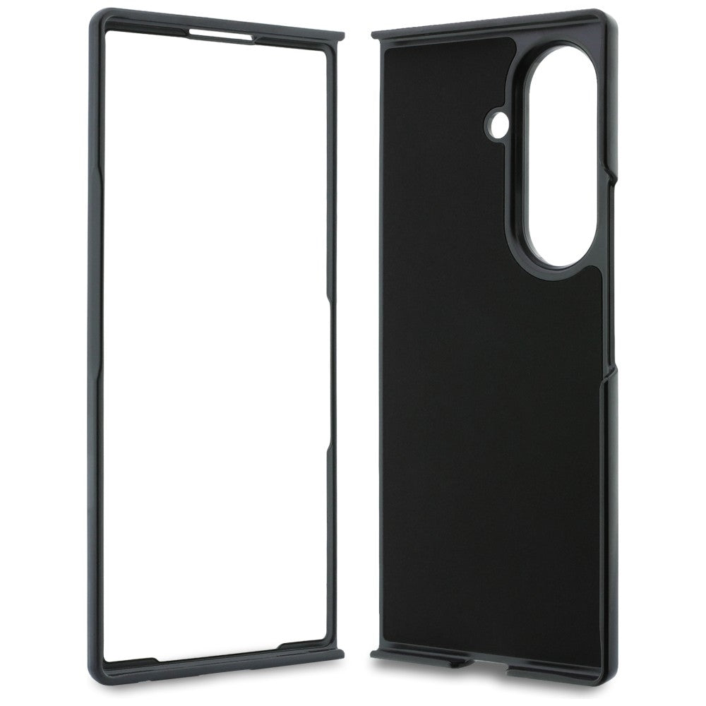 Custodia per Samsung Galaxy Z Fold8 Ultra F976, Karl Lagerfeld, Saffiano Karl & Choupette Metal Pin, Nera