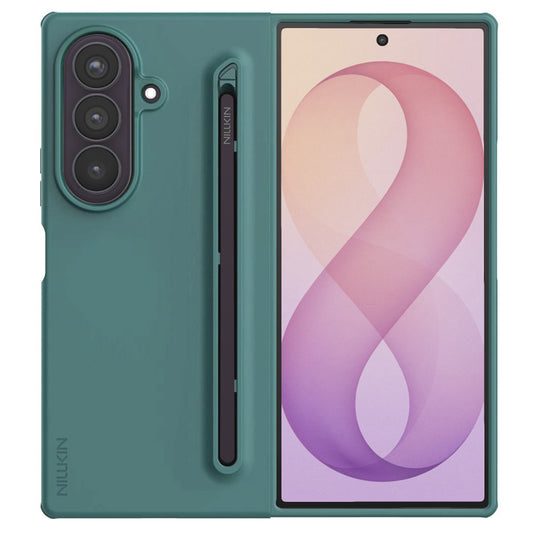 Custodia per Samsung Galaxy Z Fold8 Ultra F976, Nillkin, Flex Pure con supporto per S-Pen, Verde