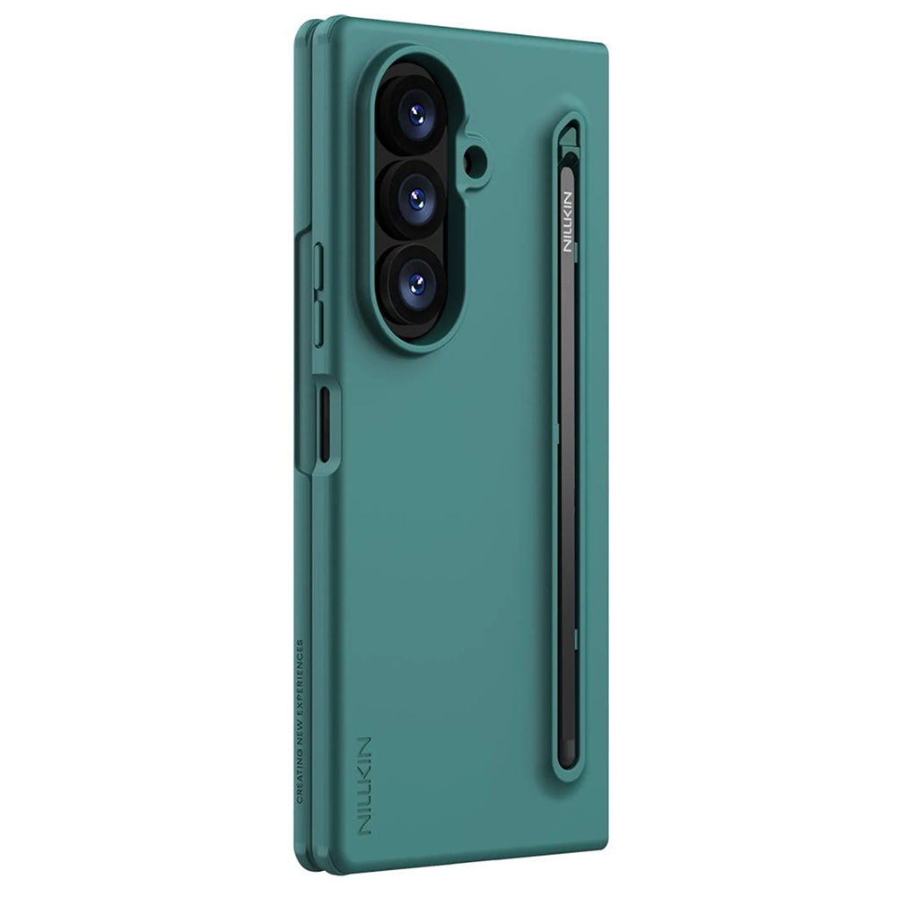 Case for Samsung Galaxy Z Fold8 Ultra F976, Nillkin, Flex Pure with S-Pen Holder, Green