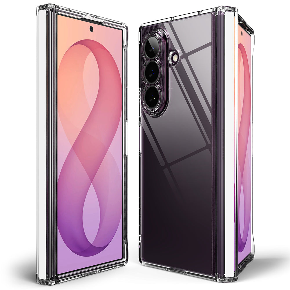 Custodia per Samsung Galaxy Z Fold8 Ultra F976, Ringke, Fusion Flap, Trasparente