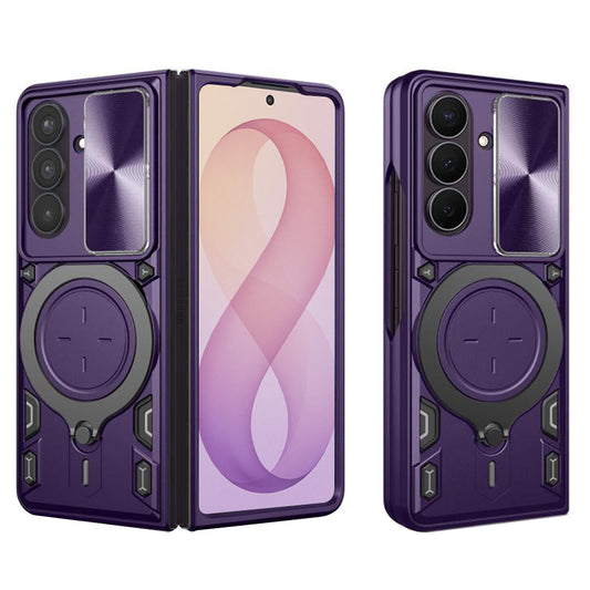 Custodia per Samsung Galaxy Z Fold8 Ultra F976 / Z Fold7 F966, Techsuit, CamGuard Pro, Viola