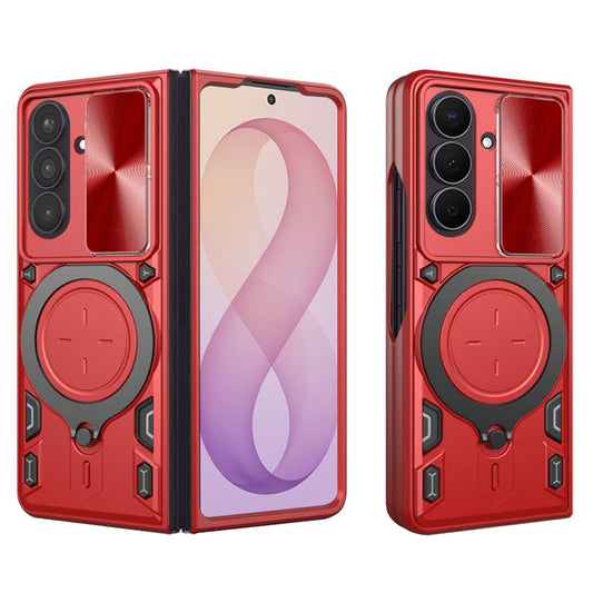 Custodia per Samsung Galaxy Z Fold8 Ultra F976 / Z Fold7 F966, Techsuit, CamGuard Pro, Rossa