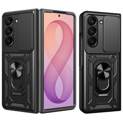 Custodia per Samsung Galaxy Z Fold8 Ultra F976 / Z Fold7 F966, Techsuit, CamShield, Nera