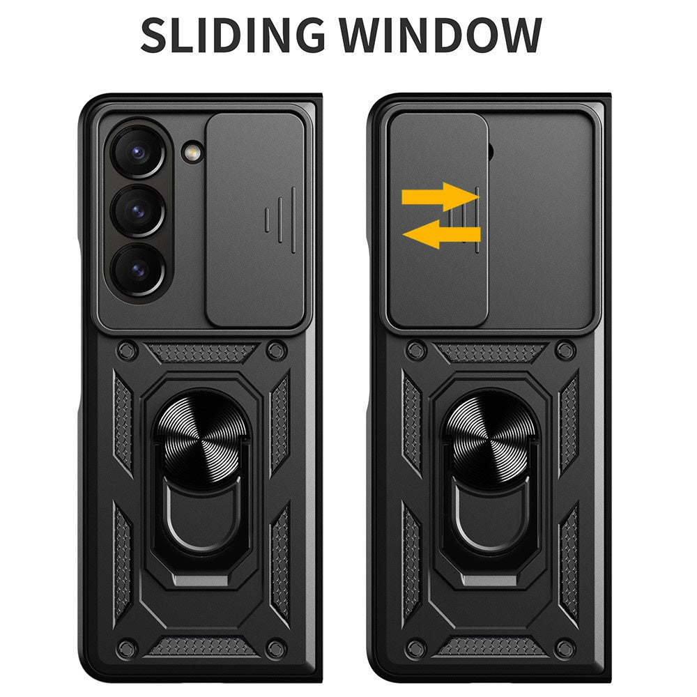 Custodia per Samsung Galaxy Z Fold8 Ultra F976 / Z Fold7 F966, Techsuit, CamShield, Rosa Oro