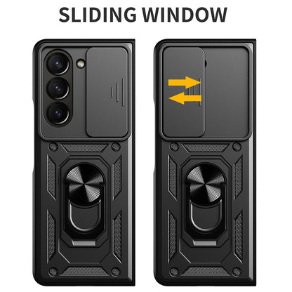 Custodia per Samsung Galaxy Z Fold8 Ultra F976 / Z Fold7 F966, Techsuit, CamShield, Rosa Oro