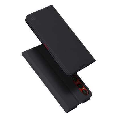 Case for Sony Xperia 1 VI, Techsuit, Magskin Book, Black