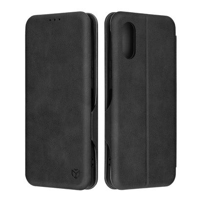 Custodia per Sony Xperia 5 VI, Techsuit, Safe Wallet Plus, Nera