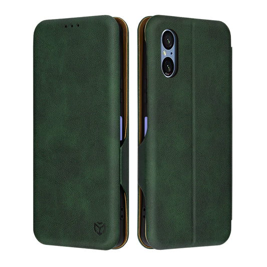 Custodia per Sony Xperia 5 VI, Techsuit, Safe Wallet Plus, Verde