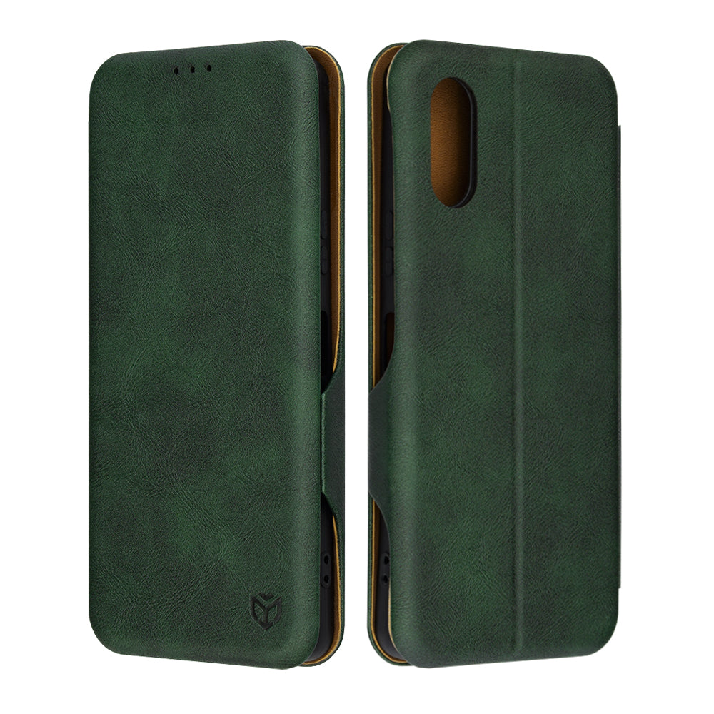 Custodia per Sony Xperia 5 VI, Techsuit, Safe Wallet Plus, Verde