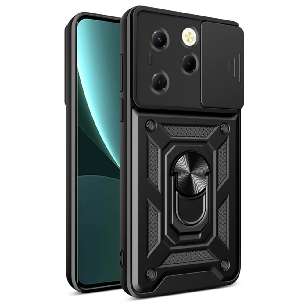 Custodia per Tecno Spark 20 Pro / Infinix Hot 40 / Hot 40 Pro, Techsuit, CamShield, Nera