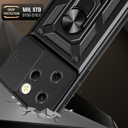 Custodia per Tecno Spark 20 Pro / Infinix Hot 40 / Hot 40 Pro, Techsuit, CamShield, Nera