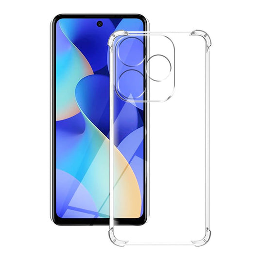 Custodia per Tecno Spark 20, Techsuit, Shockproof Clear, Trasparente