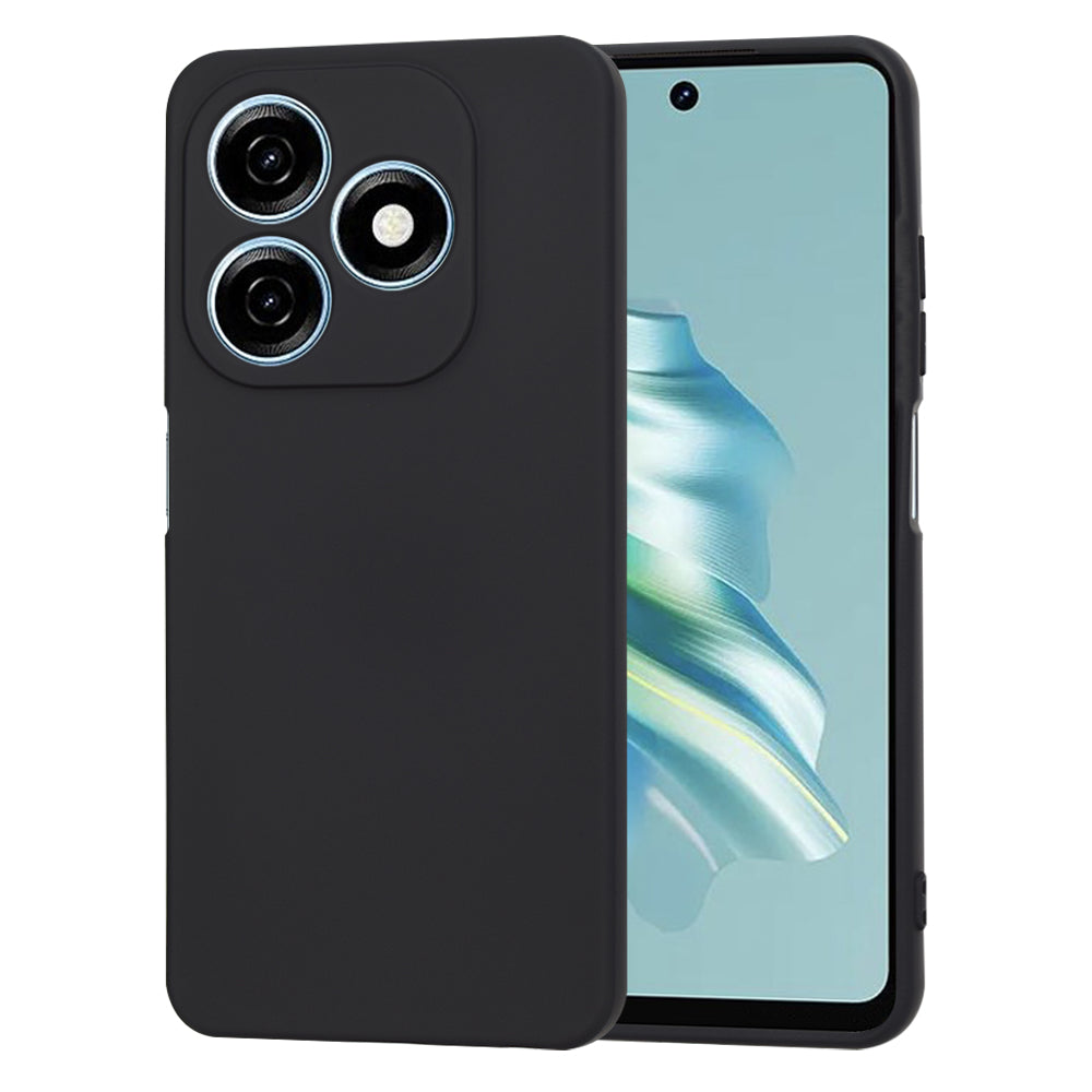 Custodia per Tecno Spark 20, Techsuit, SoftFlex, Nera