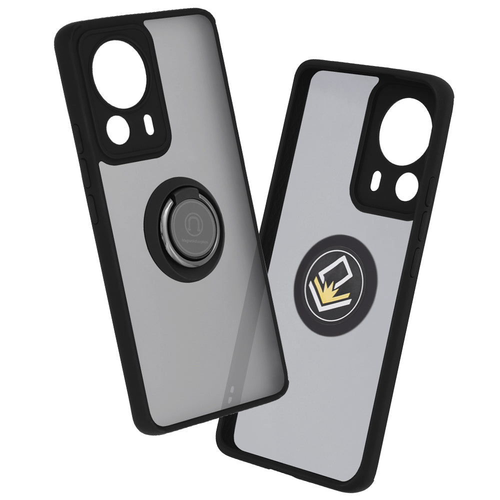 Custodia per Xiaomi 13 Lite, Techsuit, Glinth, Nera