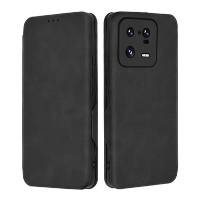 Custodia per Xiaomi 13 Pro, Techsuit, Safe Wallet Plus, Nera