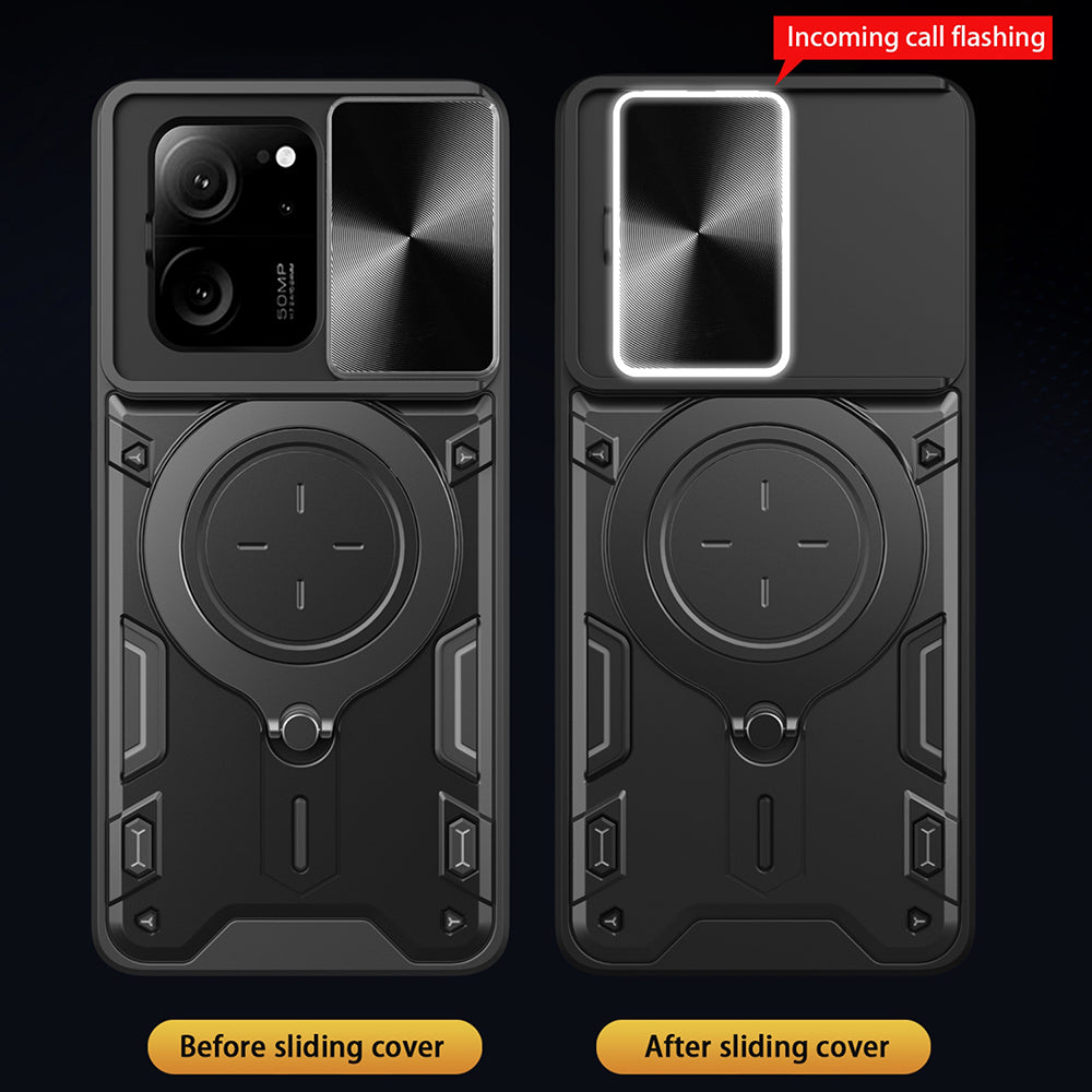 Custodia per Xiaomi 13T Pro / 13T, Techsuit, CamGuard Pro, Nera
