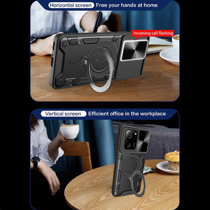 Custodia per Xiaomi 13T Pro / 13T, Techsuit, CamGuard Pro, Nera