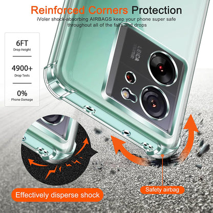 Case for Xiaomi 13T Pro / 13T, Techsuit, Shockproof Clear, Transparent