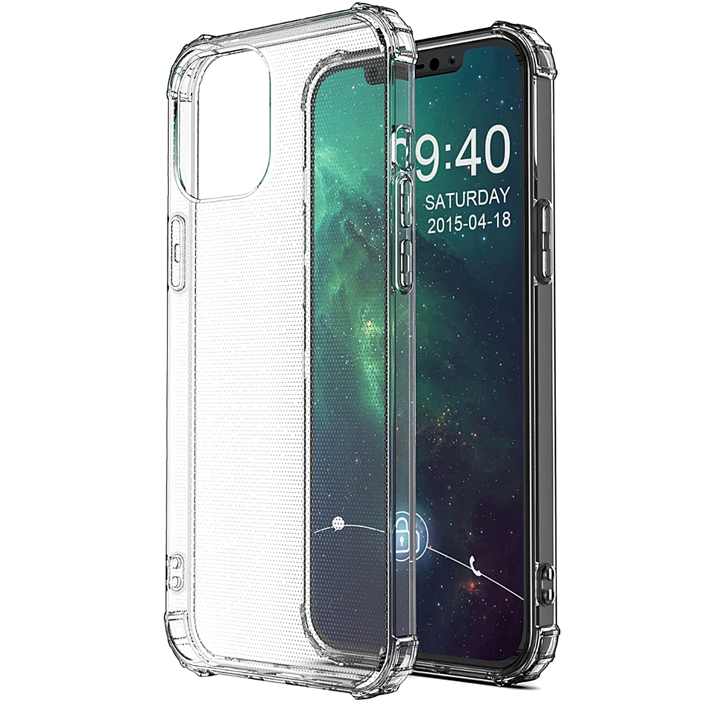 Custodia per Xiaomi 14 Pro, OEM, Anti Shock, Trasparente