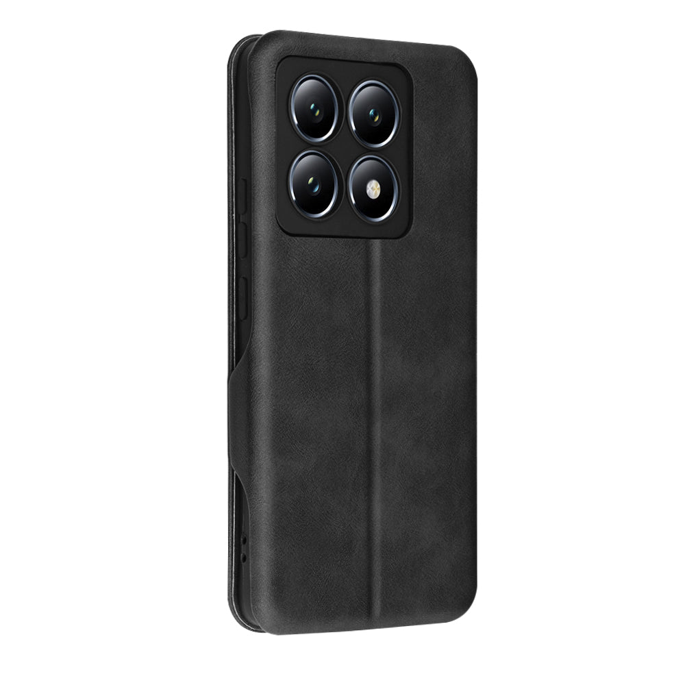Custodia per Xiaomi 14 Pro, Techsuit, Safe Wallet Plus, Nera