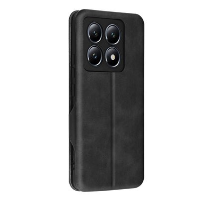 Custodia per Xiaomi 14 Pro, Techsuit, Safe Wallet Plus, Nera