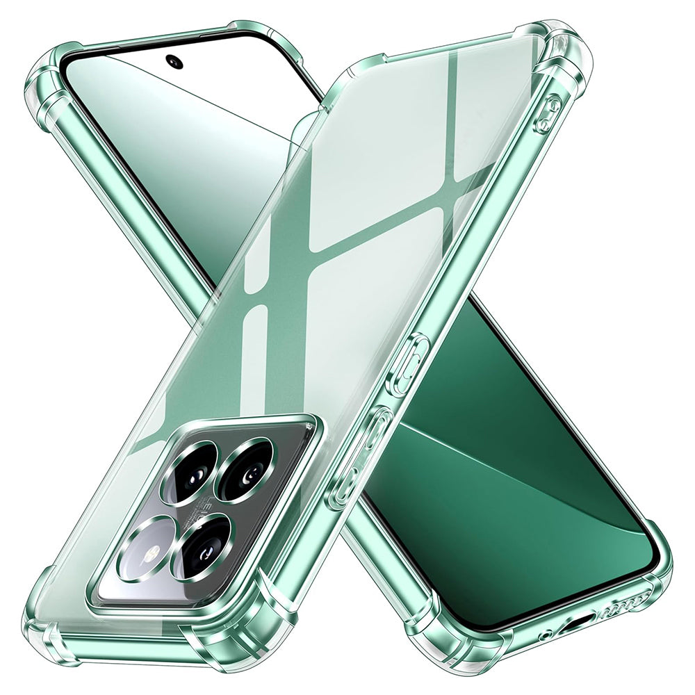 Custodia per Xiaomi 14 Pro, Techsuit, Shockproof Clear, Trasparente