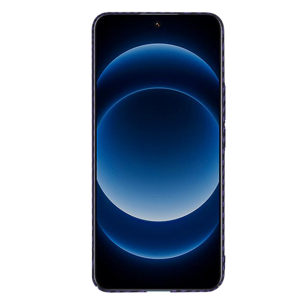 Custodia per Xiaomi 14 Ultra, Techsuit, Carbonite FiberShell, Viola