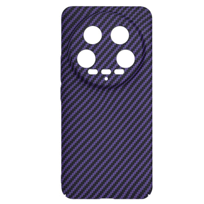 Custodia per Xiaomi 14 Ultra, Techsuit, Carbonite FiberShell, Viola