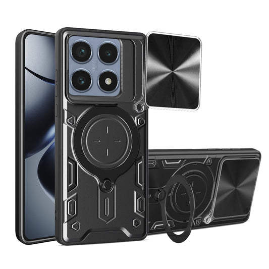 Custodia per Xiaomi 14T Pro, Techsuit, CamGuard Pro, Nera