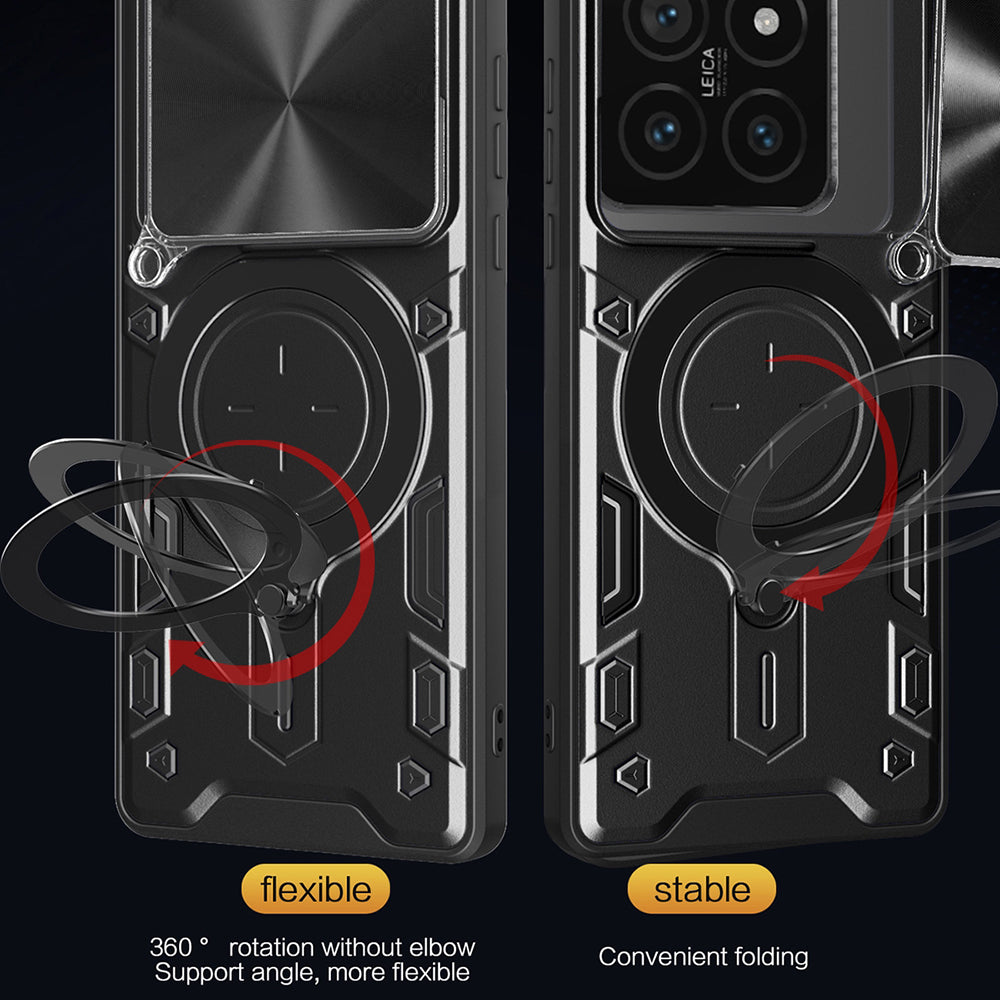 Custodia per Xiaomi 14T Pro, Techsuit, CamGuard Pro, Nera