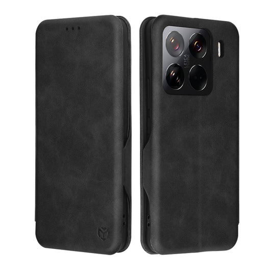 Custodia per Xiaomi 15 Pro, Techsuit, Safe Wallet Plus, Nera
