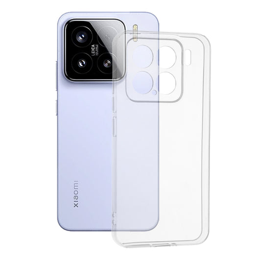 Custodia per Xiaomi 15, Techsuit, Chiara, Trasparente