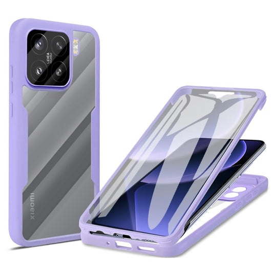 Custodia per Xiaomi 15, Techsuit, ColorVerse 360, Viola